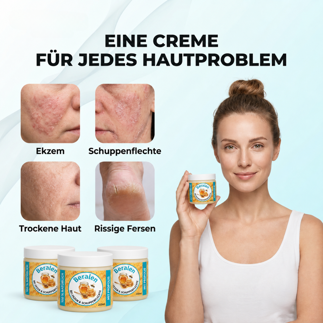 Beralen™ – Repair Balsam bei Ekzem & Schuppenflechte
