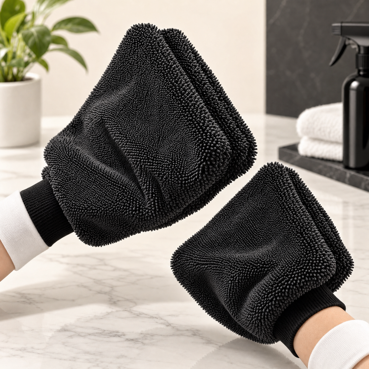 x2 Gants Microfibre Beralen™